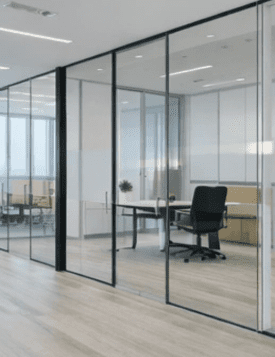 Frameless partition Dubai