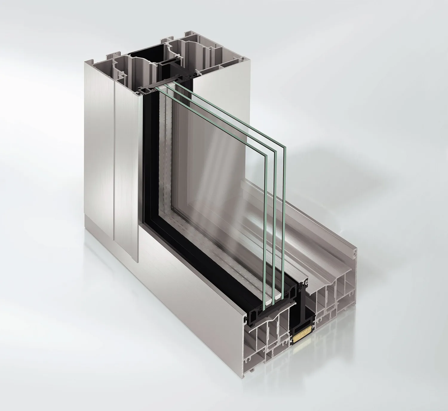 SONO Acoustic frames and glass — sliding doors aluminium