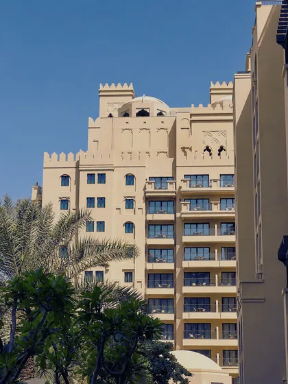 Fairmont The Palm exterior, Palm Jumeirah — SONO acoustic glazing project